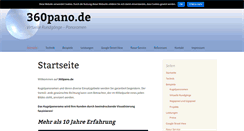 Desktop Screenshot of 360pano.de