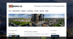 Desktop Screenshot of 360pano.cz